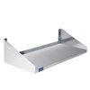 Amgood 18in X 36in Stainless Steel Wall Mount Shelf With Side Guards AMG WS-1836-SG